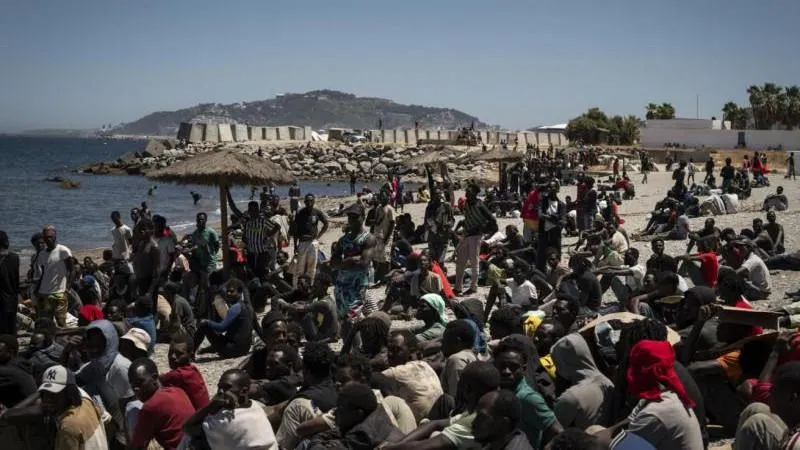 Einwohner von Ceuta demonstrieren und fordern Reaktion auf Migrationskrise