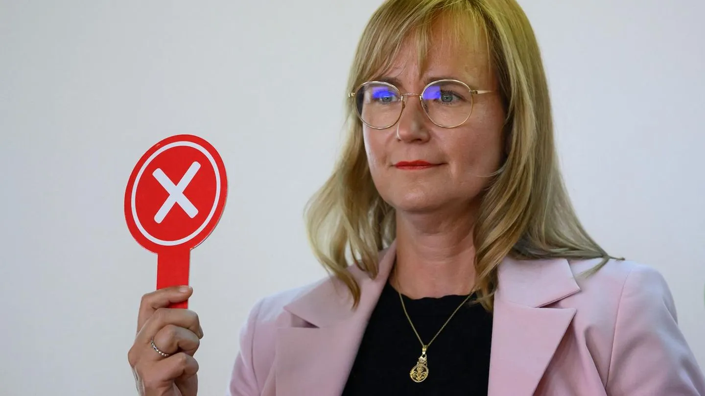 Eva von Angern könnte in Sachsen-Anhalt zur entscheidenden Mehrheitsmacherin werden