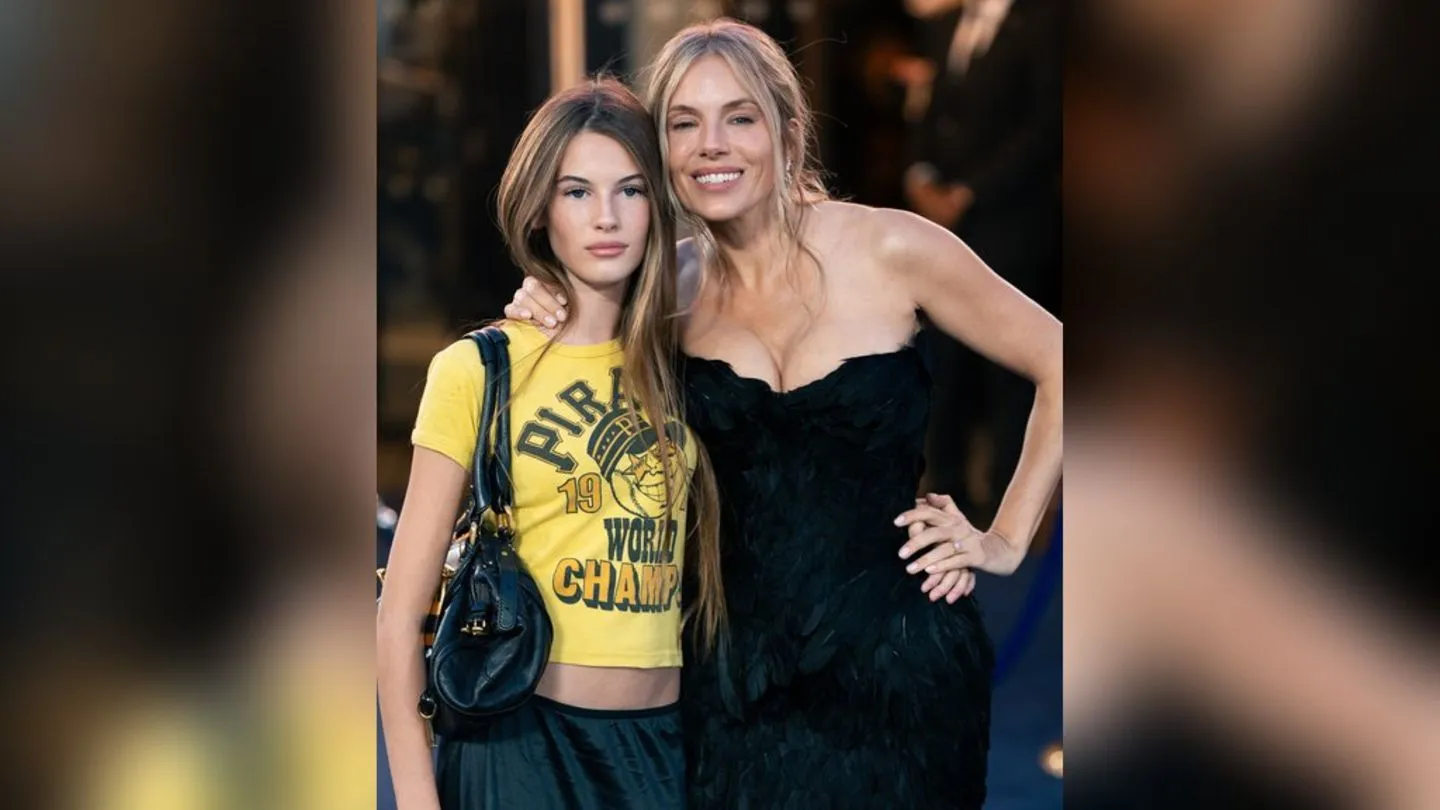 Sienna Miller mit Tochter Marlowe bei der Premiere ihrer neuen Serie